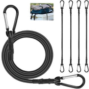 Ferramenta per fissaggio bagagli multifunzionale 120 cm - Corda di gomma - Cinture elastiche - Cinturoni - Multifunzionale - Per il fissaggio di bagagli - Cinturone di fissaggio