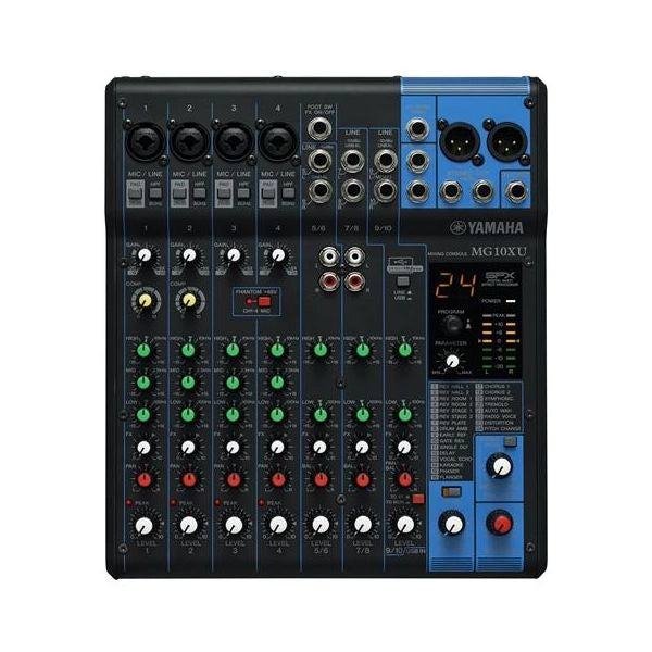 Mixer disc jockey mg series 10 canali black mg10xu - CMG10XUYEM