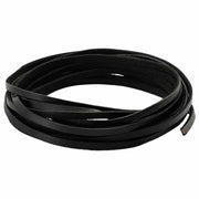 Cinturino in pelle Nero 200 x 0,3 cm Pelle 42034127