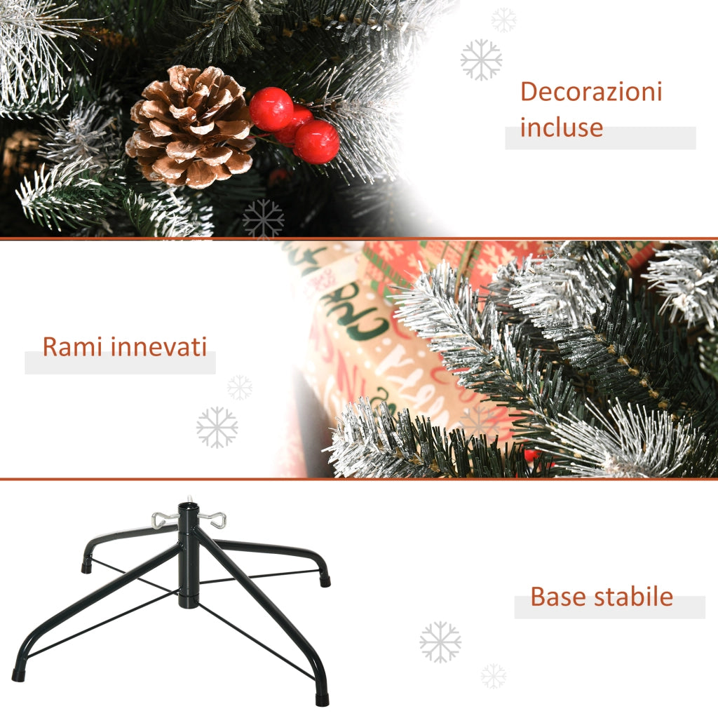 ALBERO DI NATALE INNEVATO