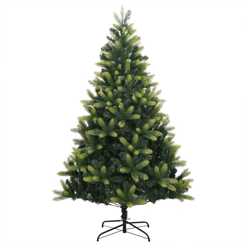 Albero di Natale Artificiale a Cerniera con 300 LED Verde 3396004