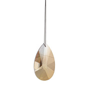 ADDOBBO GOCCIA CRISTALLO TRASPARENTE AMBRA ELDRID 3,8X2,5X6,5