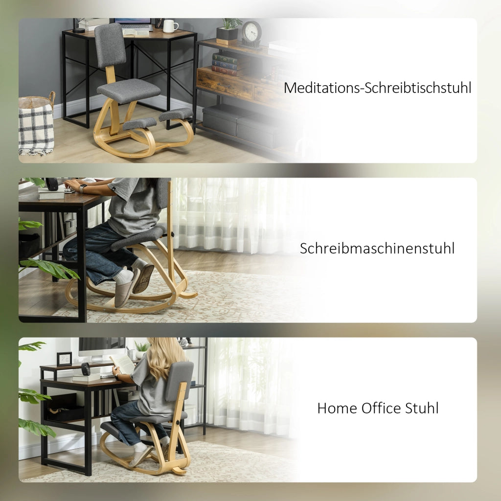 Sedia da ginocchio ergonomica ¨C Minimal ¨C grigio