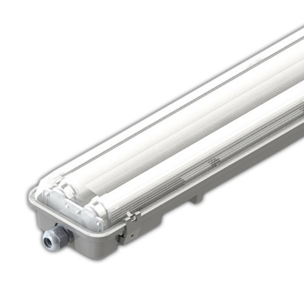 Plafoniera led 44watt impermeabile 2 tubi t8 150centimetri risparmio energetico *** temperatura colore lampada 6000k ...