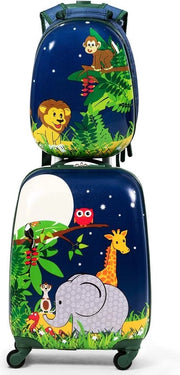 Set di valigie da viaggio per bambini con ruote