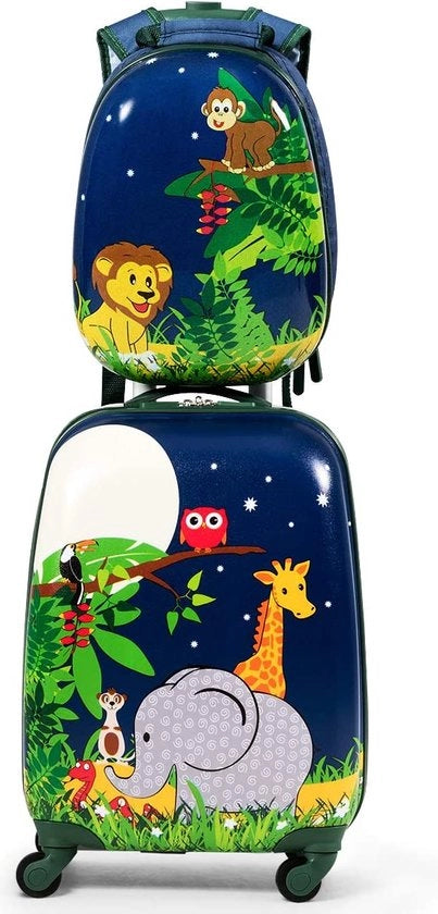 Set di valigie da viaggio per bambini con ruote