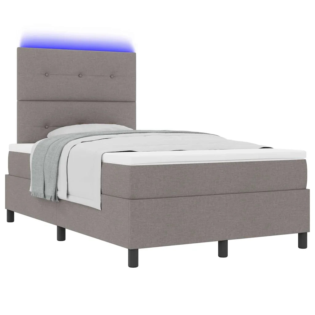 Letto a molle con materasso con led Talpa 120 x 200 cm Tessuto