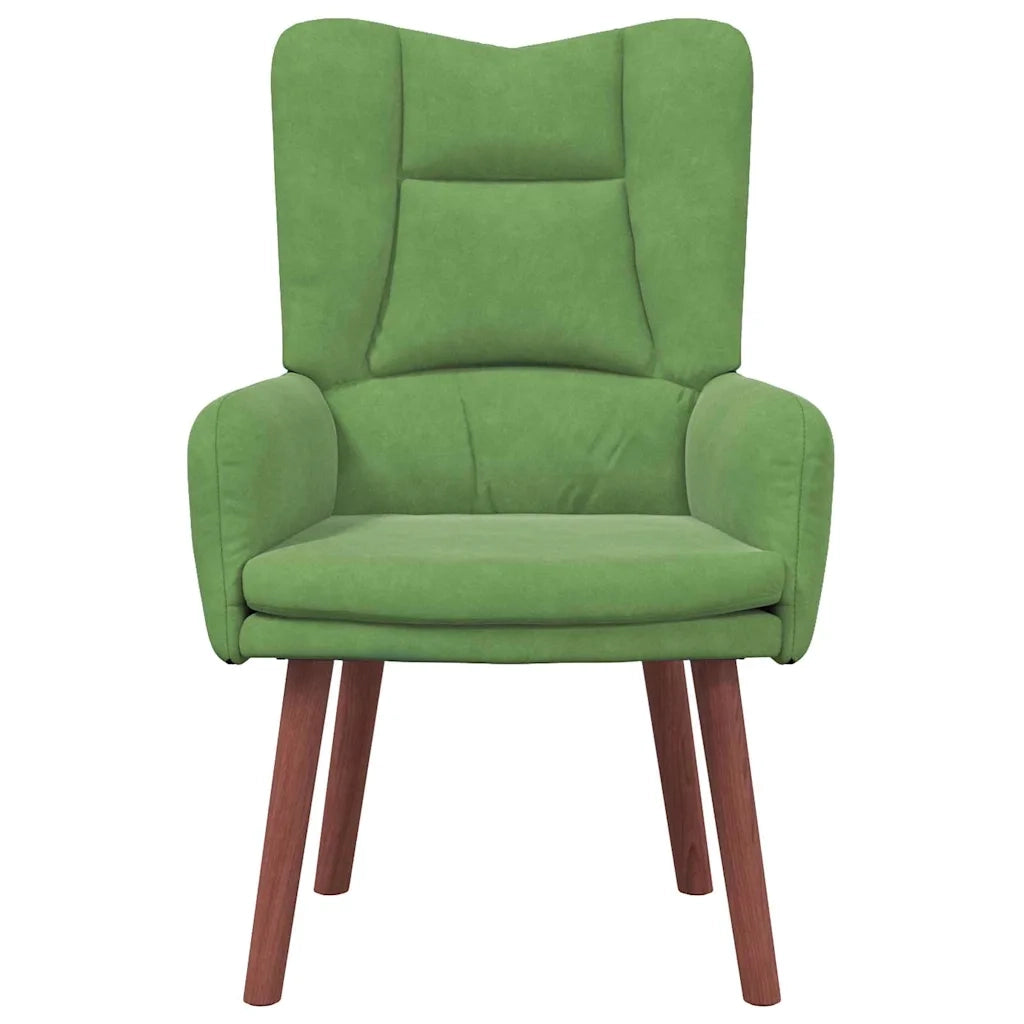 poltrona Verde chiaro 63 x 67 x 94 cm Velluto 42001806