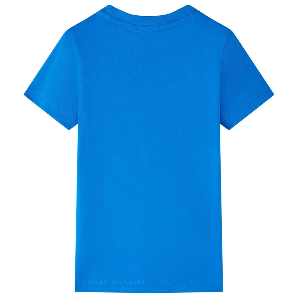 Maglietta per Bambini Blu Brillante 116