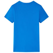 Maglietta per Bambini Blu Brillante 116
