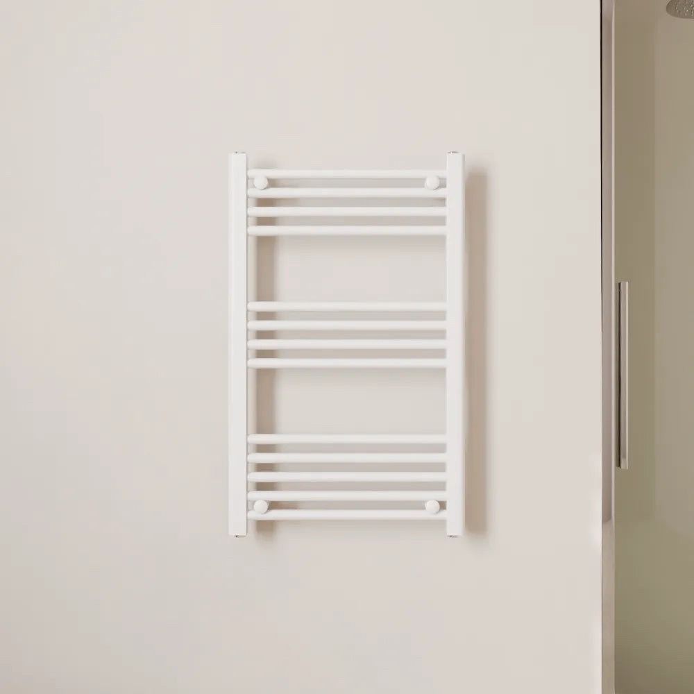 Termoarredo idraulico 800x500 bianco lucido interasse 450 | Polaris