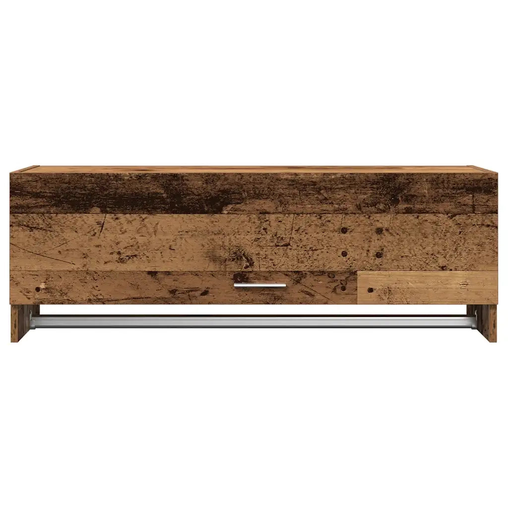 Armadio in Legno Vecchio 100x32,5x35 cm in Legno Multistrato CFW6218719