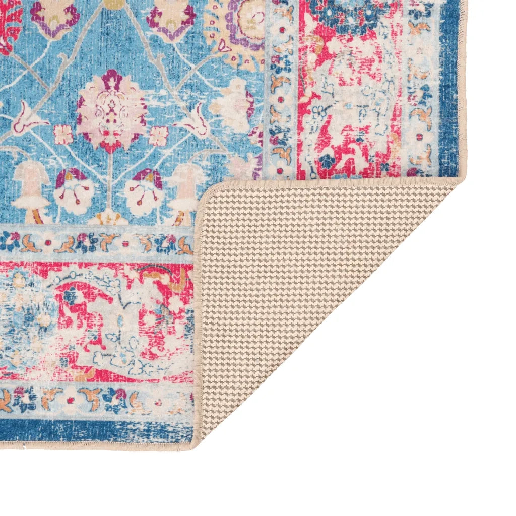 Tappeto Lavabile Multicolore 190x300 cm 136601