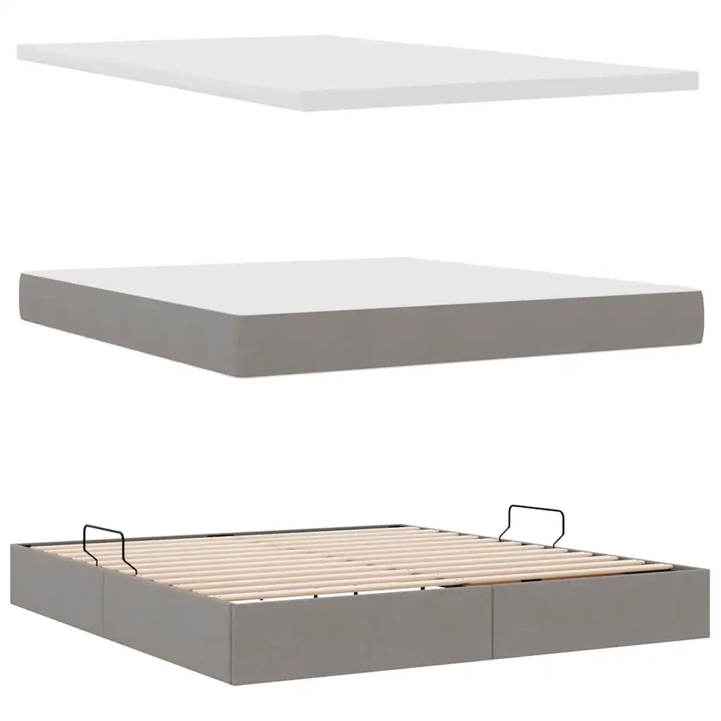 Letto con contenitore e materasso Talpa 160 x 200 cm 3370584