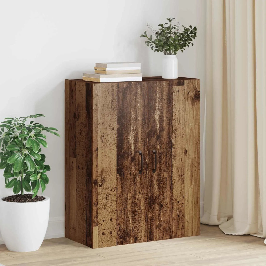 Armadietto a Muro | Mobile a Parete Legno vecchio 69,5 x 34 x 90 cm