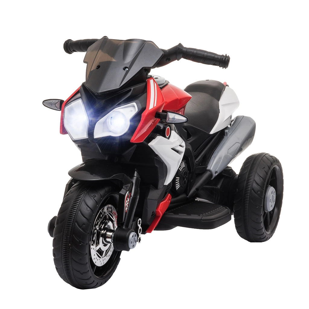Moto elettrica per bambini ¨C Minimal ¨C nero e rosso