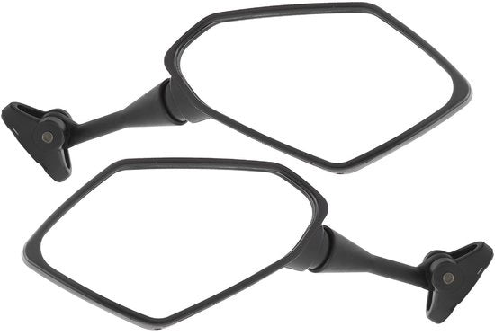 Specchietti di retrovisore per motocicletta - Design unico - 6mm di fissaggio - Accessori di alta qualità - Visibilità eccellente