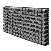 Pannello portautensili da parete KADAX 156x78cm 135El per officina e garage.