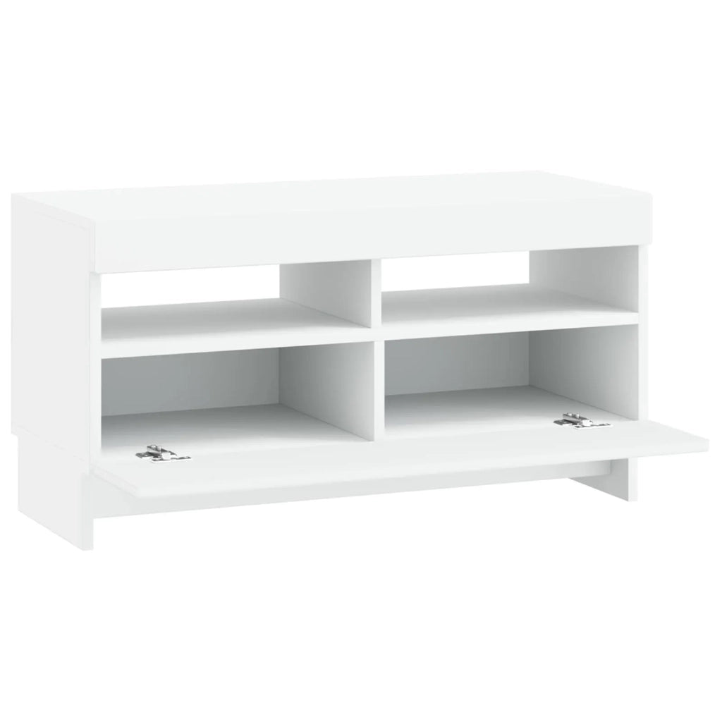 Mobile TV LED Bianco Legno ingegnerizzato 896115