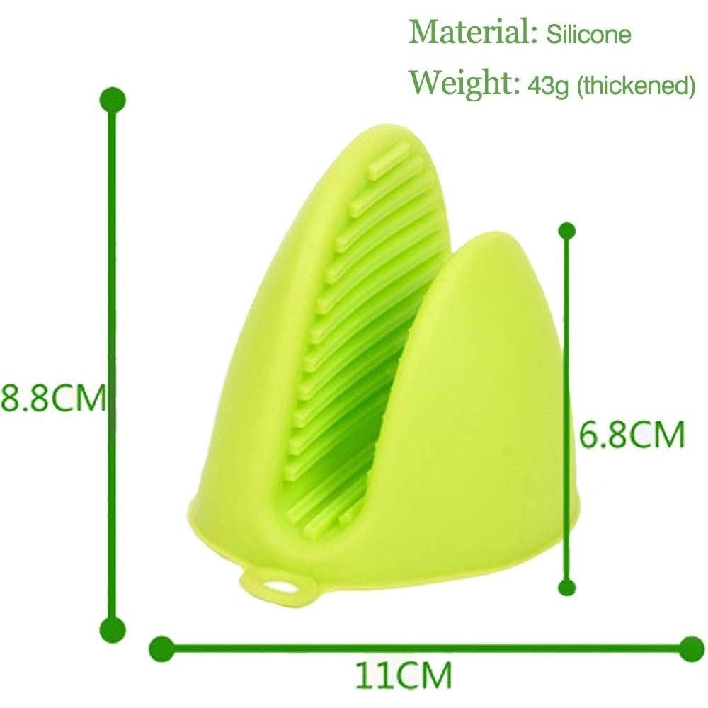 Trade Shop - Presina Presine Mini Guanto Forno Silicone Antiscivolo Antiscottatura Resistenti -