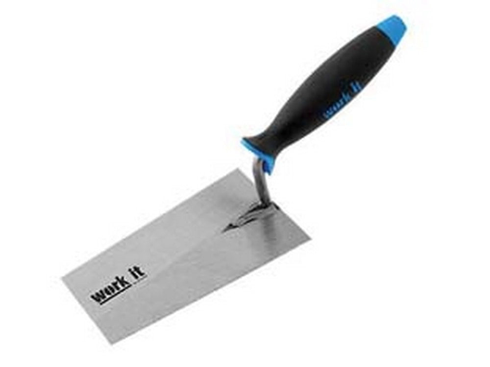 12pz cazzuolino work-it punta quadra manico in gomma - mm.120 cod:ferx.fer409780