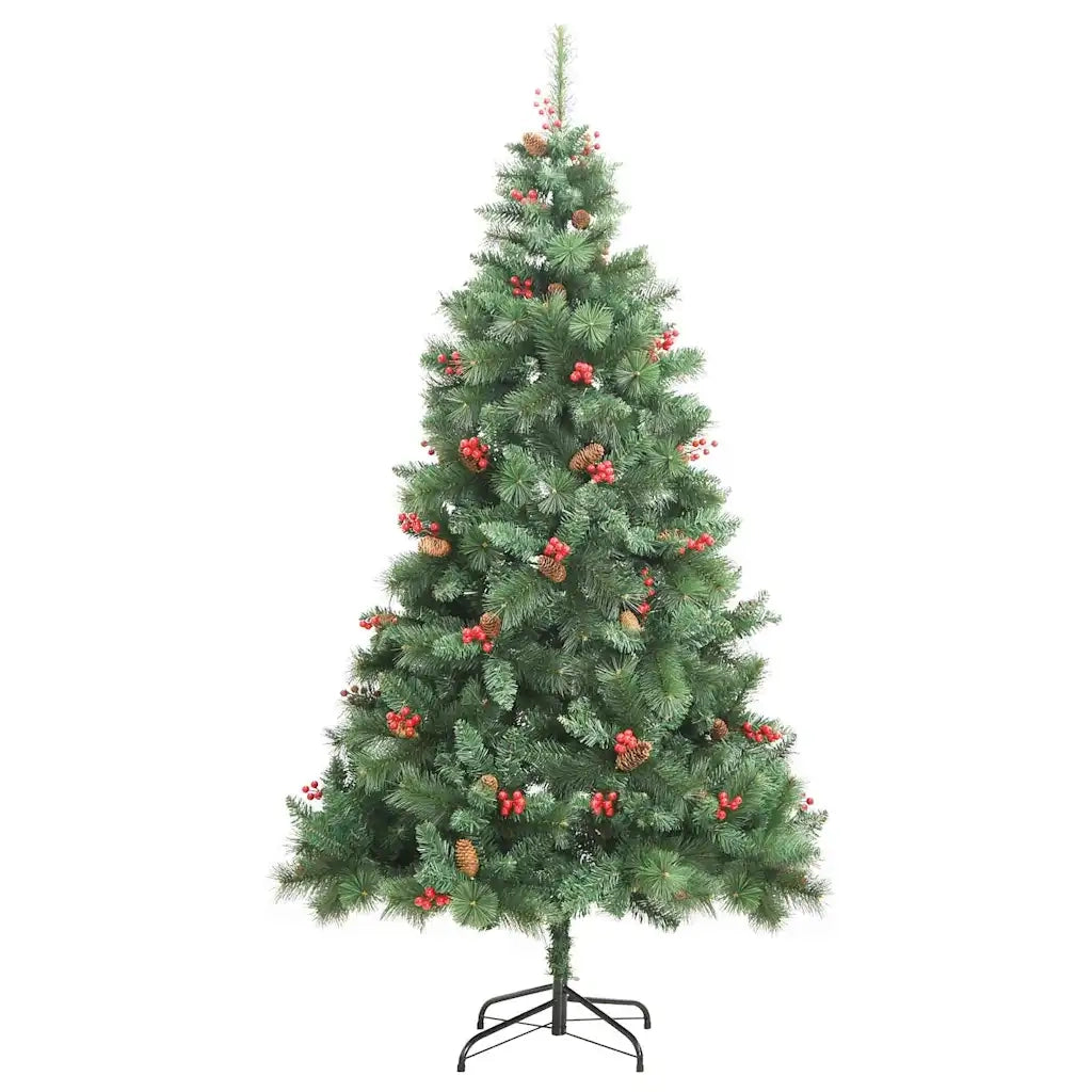 Albero di Natale artificiale Verde 240 cm PVC e Metallo 3395156