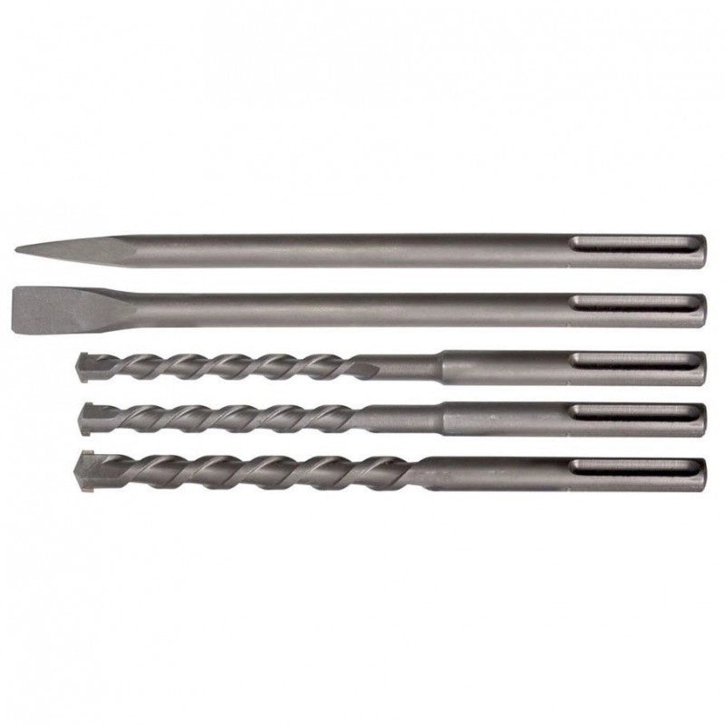 Valex SET 5 PUNTE E SCALPELLI DA MURO SDS-MAX