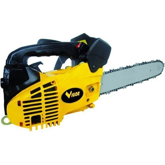 Vigor VMS-30 Motosega 2 tempi 25,4 cc 800 W barra 30 cm catena Oregon lubrificazione automatica