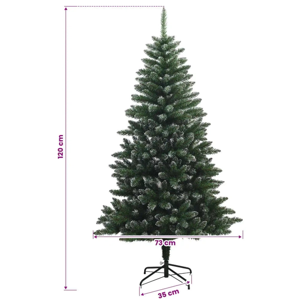 Albero di Natale Artificiale con Rami Pieghevoli 120 cm 42055623