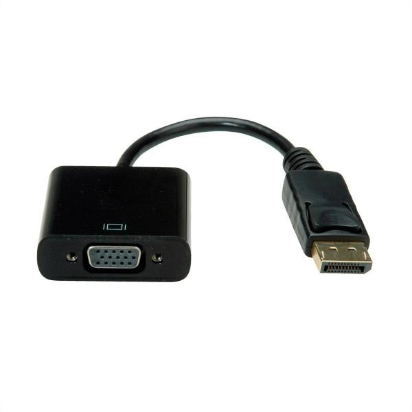 VALUE CAVO ADATTATORE DP - VGA, M/F
