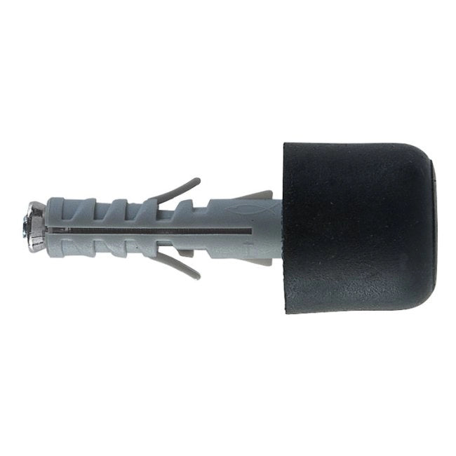 TASSELLO CON FERMAPORTA SB 9/11 - Ø 9x40 mm - colore nero - 50 pezzi- FISCHER