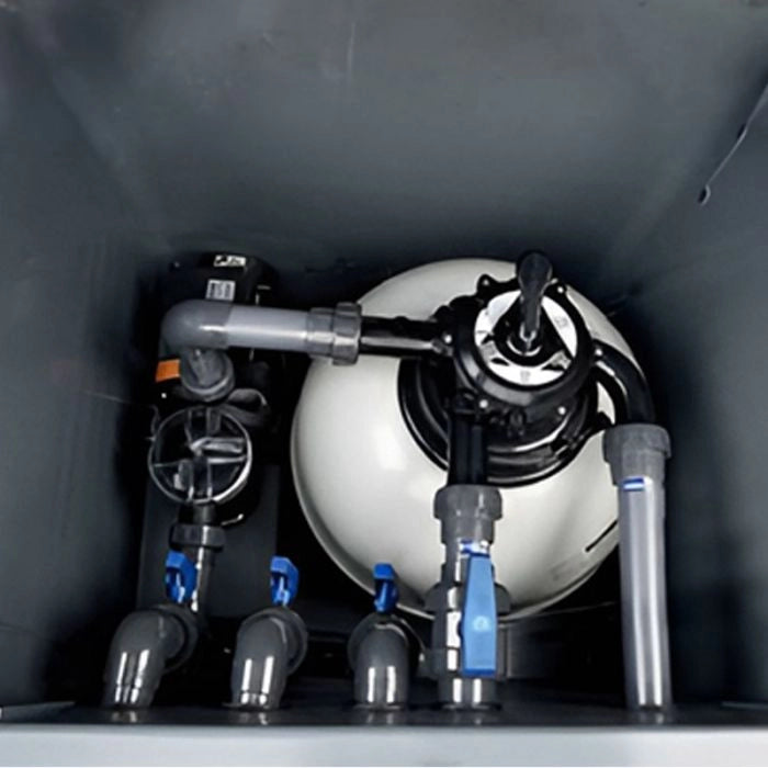 Locale tecnico preassemblato Astralpool RAMSES da 10 m³/h
