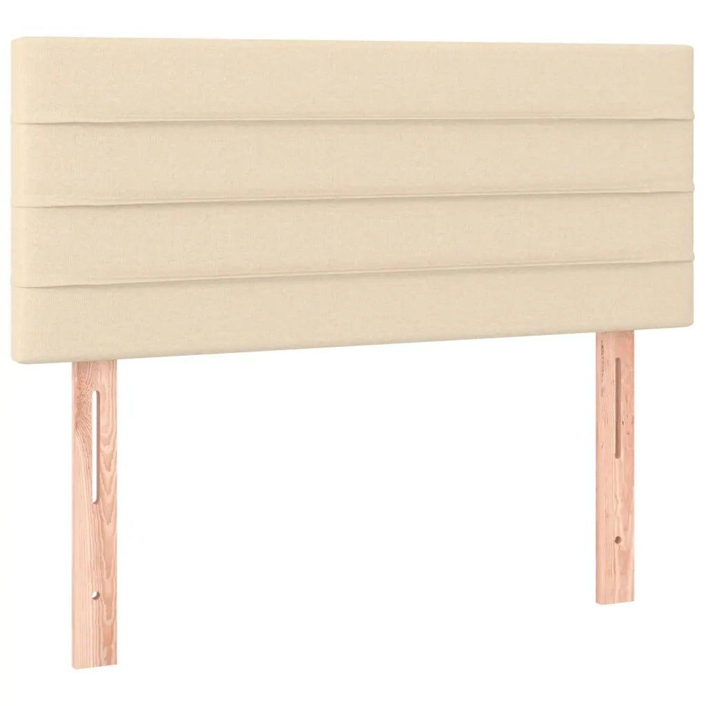 Giroletto a Molle con Materasso Crema 90x200 cm inTessuto 3126298