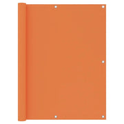 Schermo per balcone schermo per la privacy 120 x 500 cm tessuto Oxford arancione 02_0010290