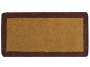 ZERBINO IMPERIALE A FASCIA MARRONE SPESSORE MM.38  cm.45x90, spessore mm.38