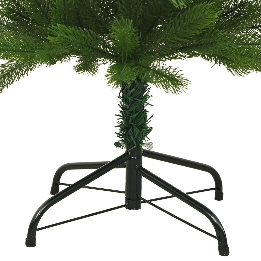 Albero di Natale Artificiale Sottile con Base 240 cm PE 344647