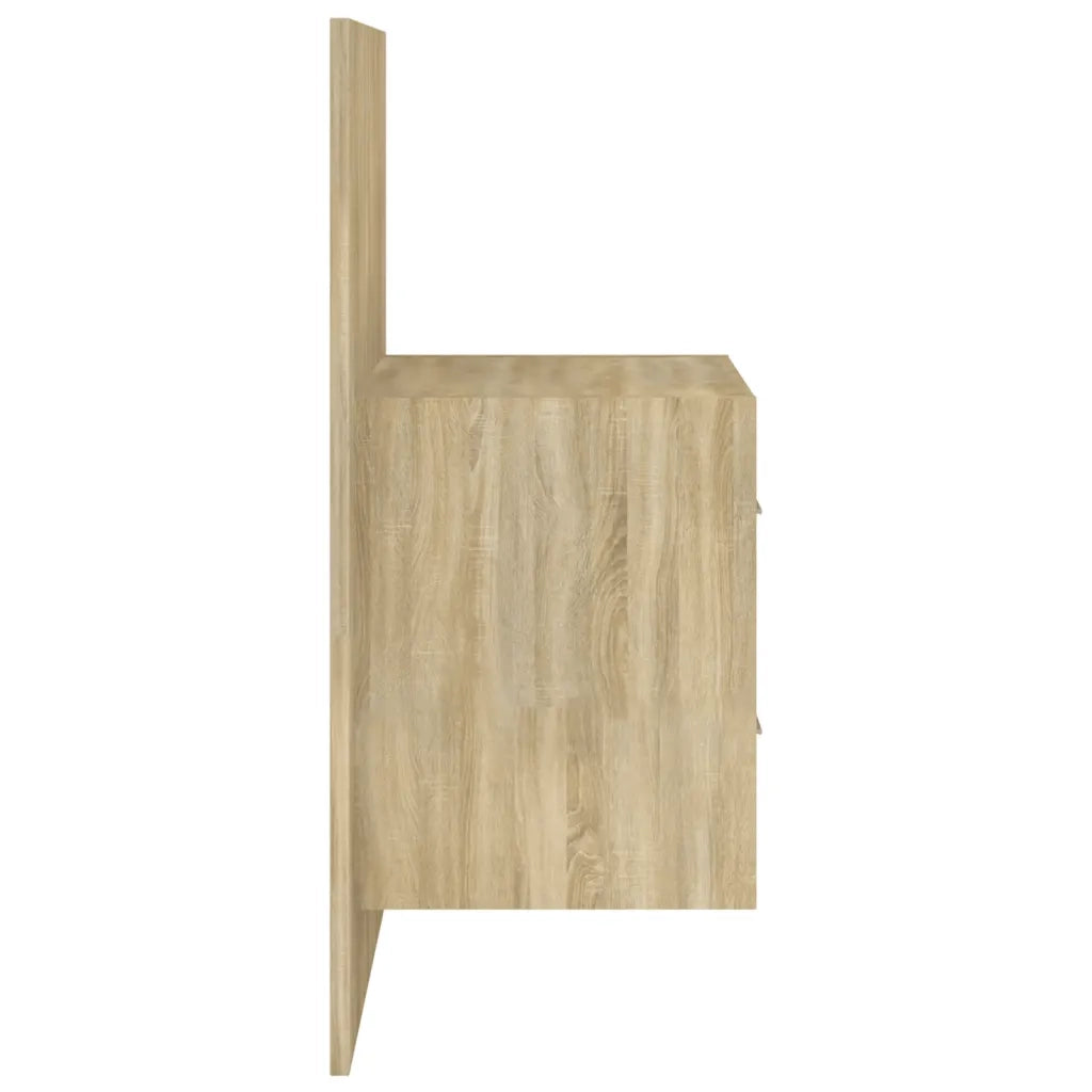 Comodini a Muro 2 pz Rovere Sonoma 810996