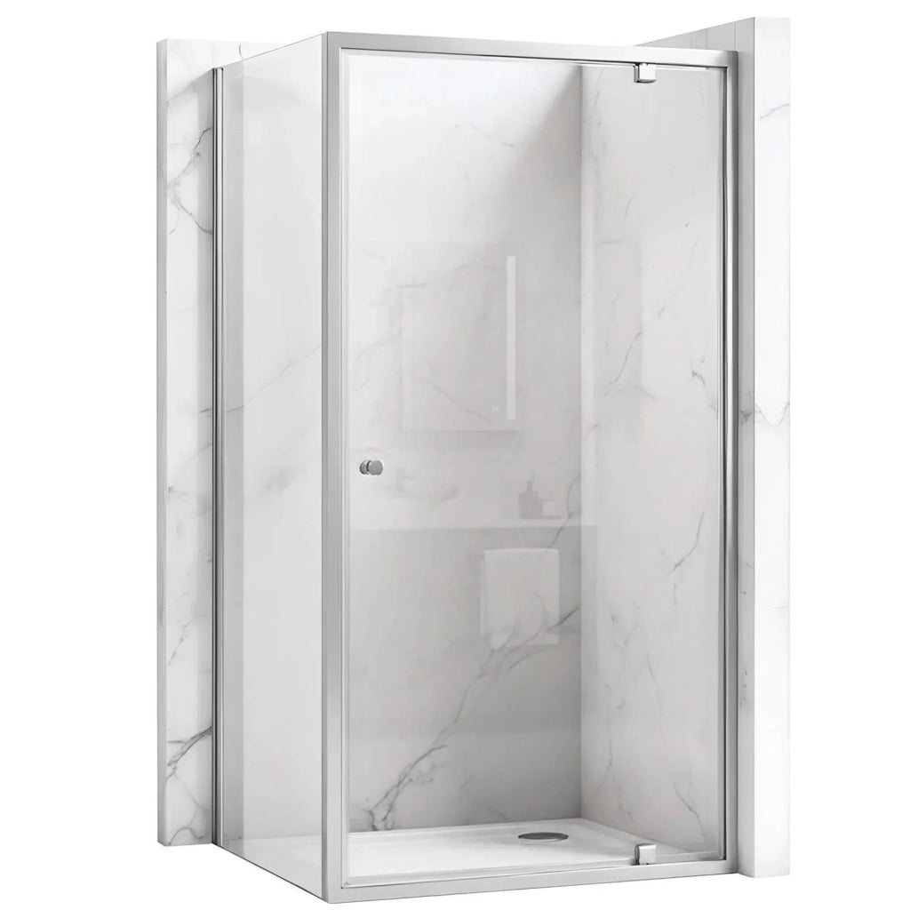 Cabina Doccia Rea Primo Swing 80x90 Chrome