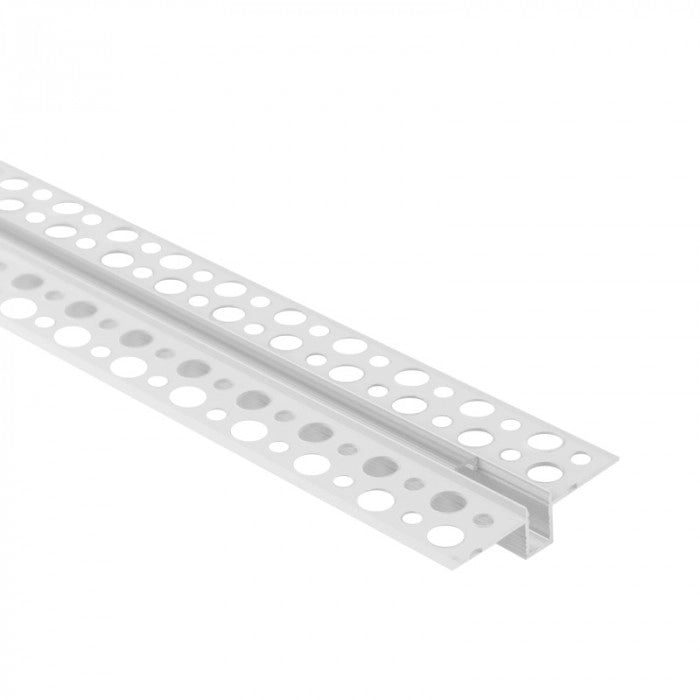 Profilo LED incasso GPW01 bianco diffusore trasparente 1m