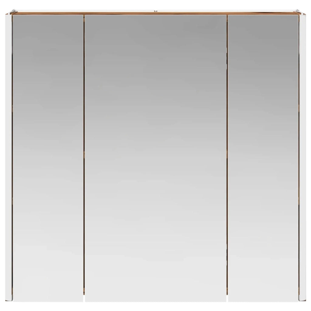 Mobiletto per specchio da bagno Legno vecchio 889253