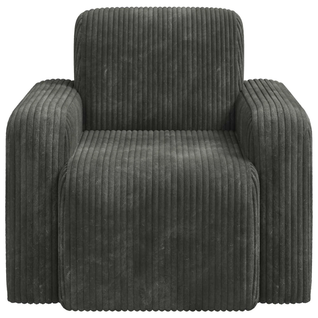 Divano Sedia-Poltrona Antracite corduroy