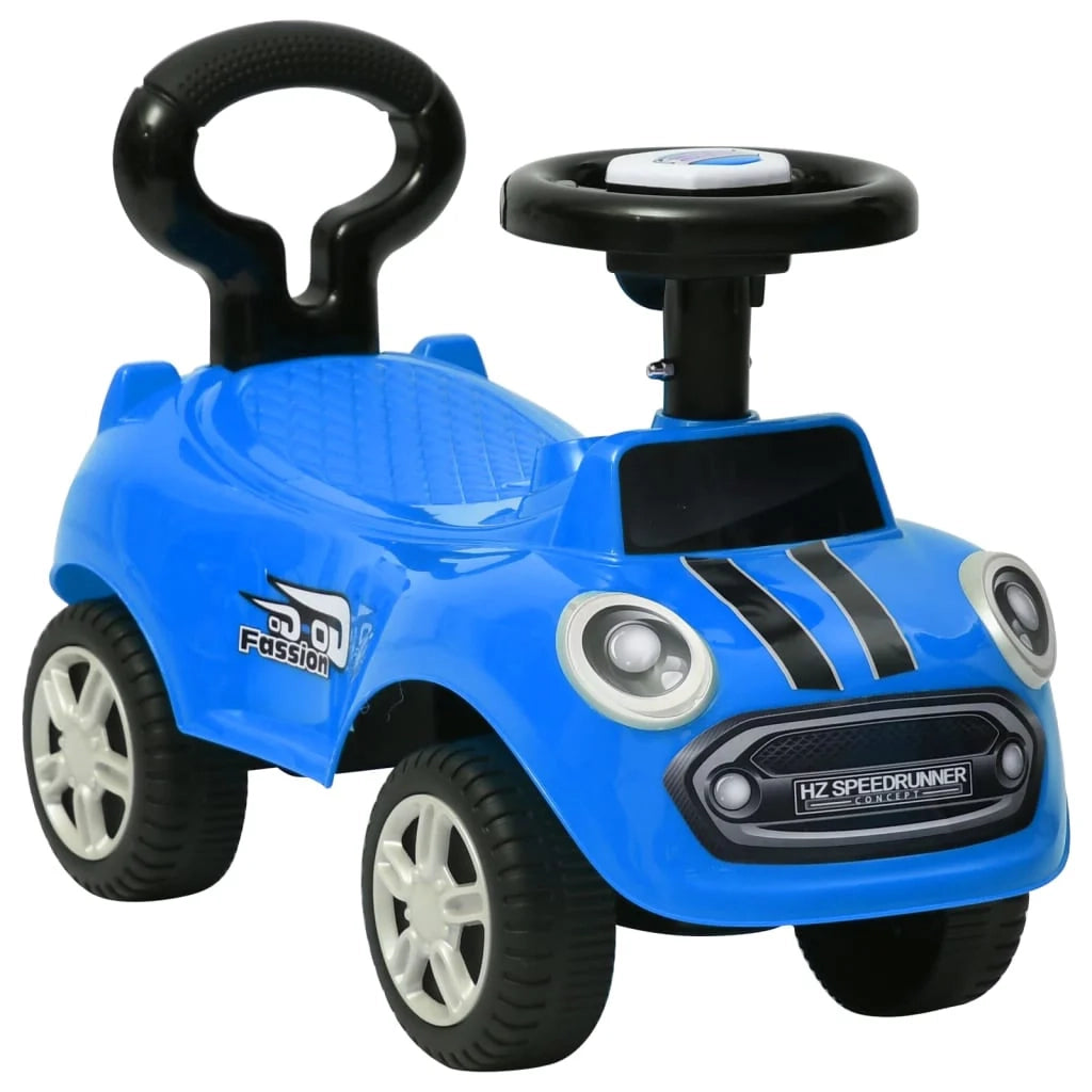 Auto a pedali blu 02_0005278
