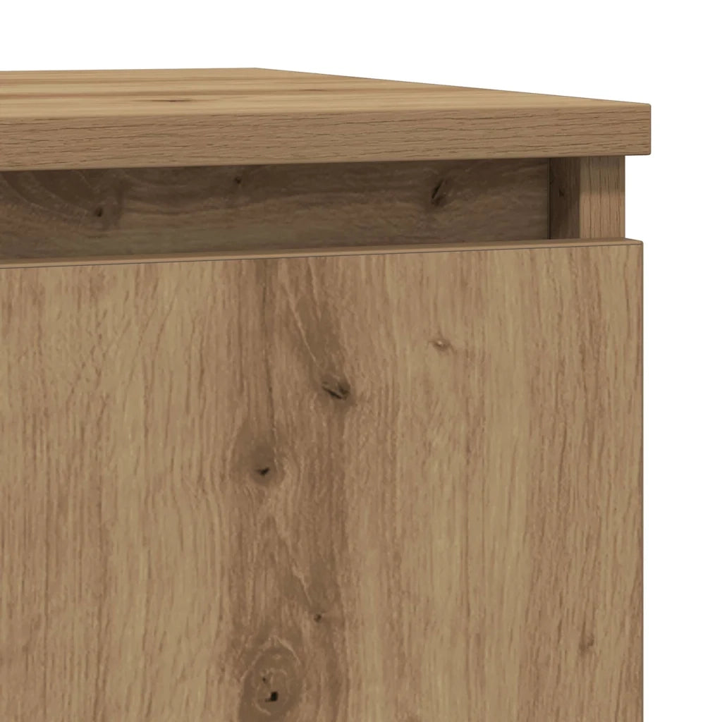 Credenza Rovere Artigianale 57x34x76 cm in Legno Multistrato 861624