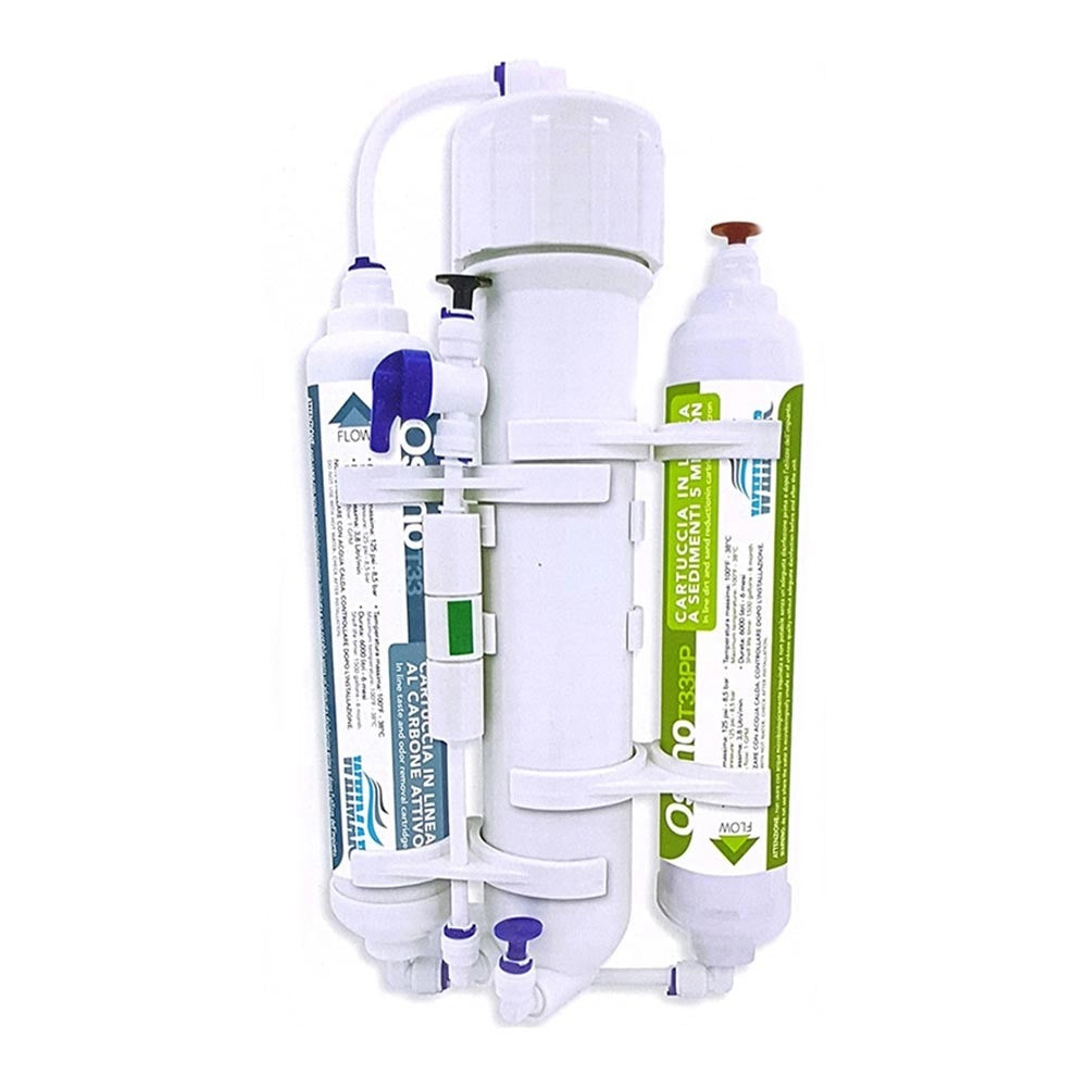Whimar OsmoLine Plus 100GPD 380 L/g - Impianto in linea con membrana Pentair e lavaggio membrana