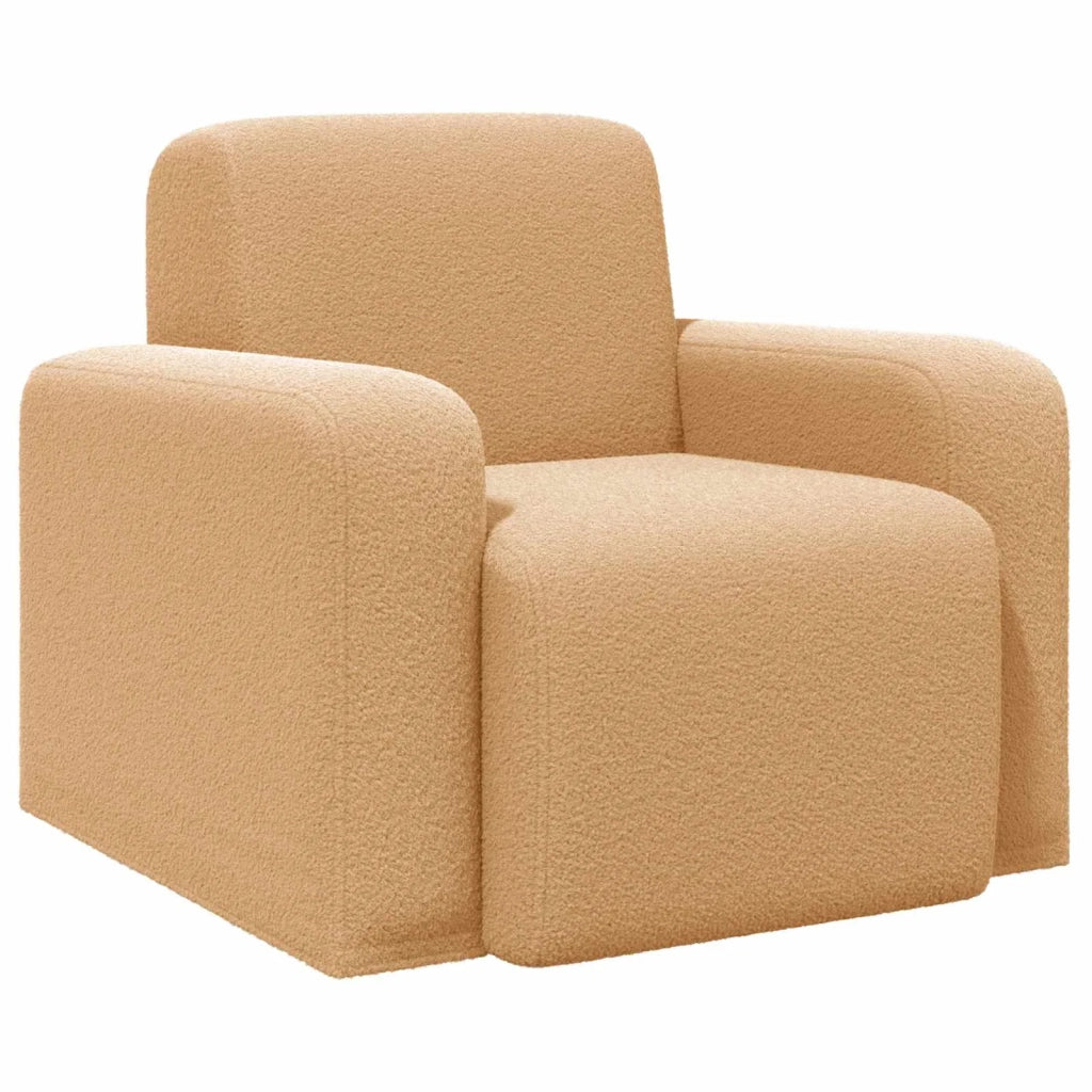Poltroncina-Poltrona Beige Boucl¨¦ 567753