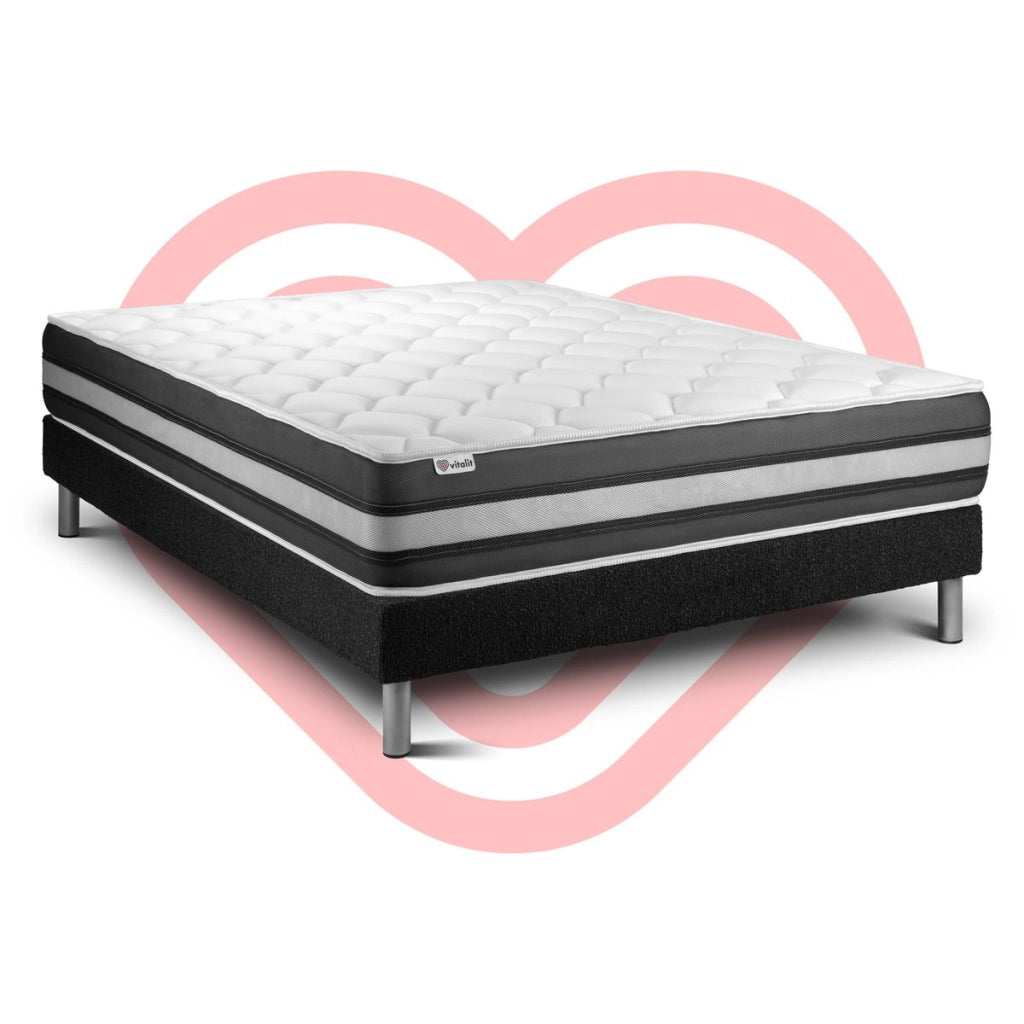 Set materasso e base 200x200 cm - Vitalspring Zen