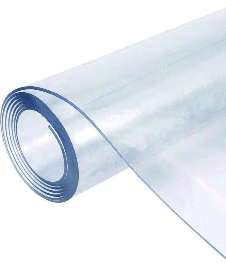 TOVAGLIATO PVC TRASPARENTE cm. 100 h, spessore mm. 1,5 15.00 metri