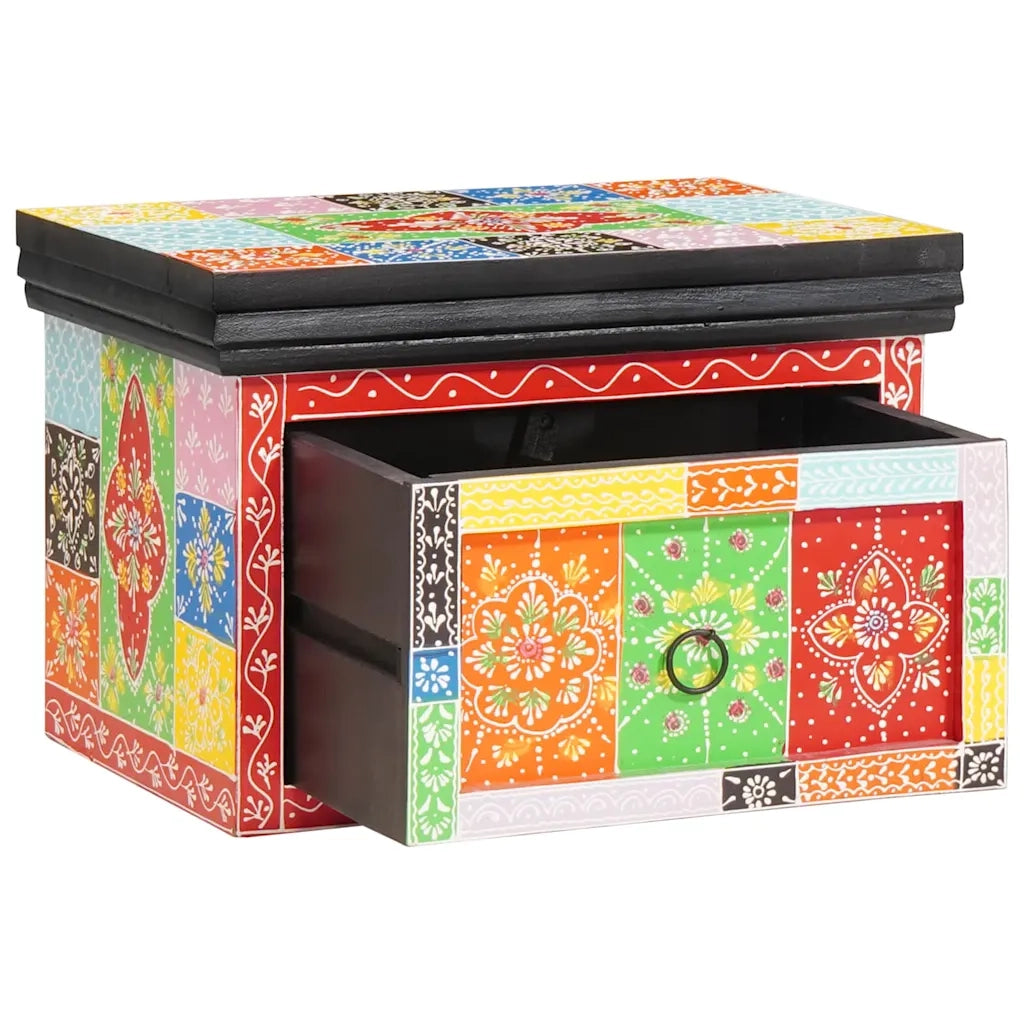Armadio da Notte con cassetto Multicolore 40 x 30 x 28 cm 4017586