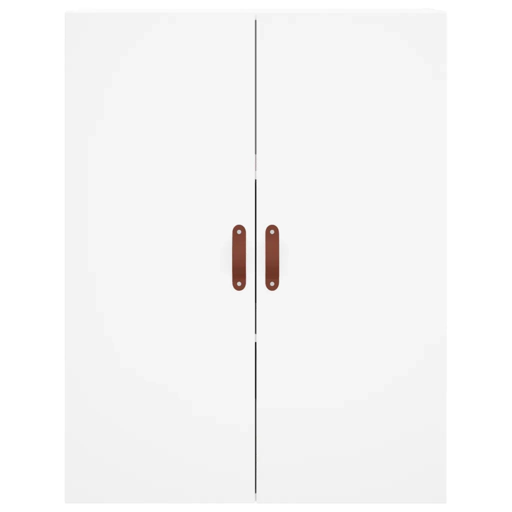 Credenza | Madia | Buffet da pranzo | Armadio da pranzo Bianca 69,5x34x180 cm in Legno Multistrato