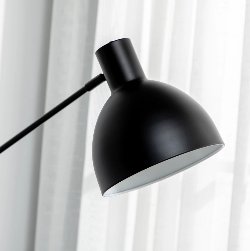 Lampada da terra industriale dimmerabile LED 10W luce calda, altezza regolabile, per interni